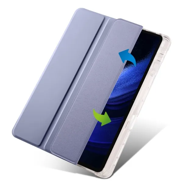 CRYSTAL Zaklápacie puzdro Xiaomi Pad 6 / Pad 6 Pro fialové