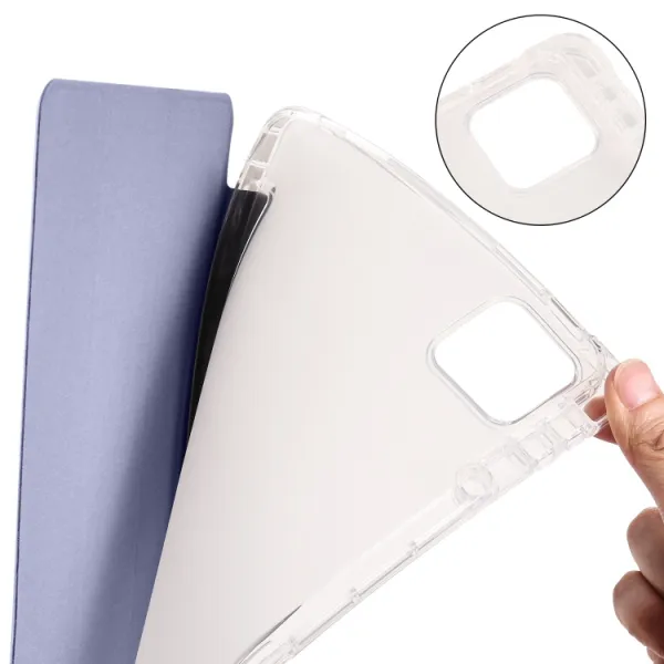 CRYSTAL Zaklápacie puzdro Xiaomi Pad 6 / Pad 6 Pro fialové