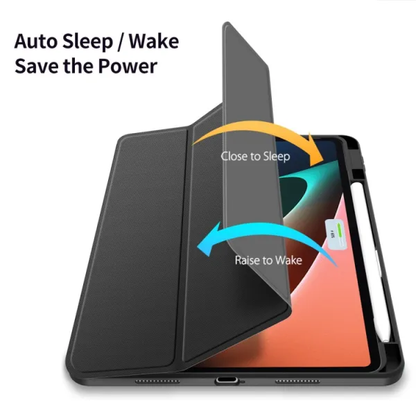 DUX TOBY Flipové puzdro Xiaomi Pad 6 / Pad 6 Pro čierne
