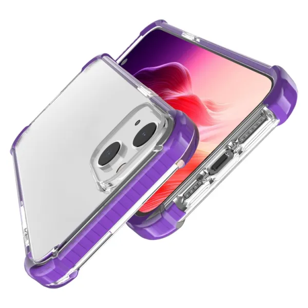 SPRING Ochranný kryt pre Apple iPhone 15 fialový