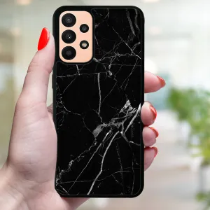 MY ART Ochranný obal Samsung Galaxy A13 BLACK MARBLE (142)