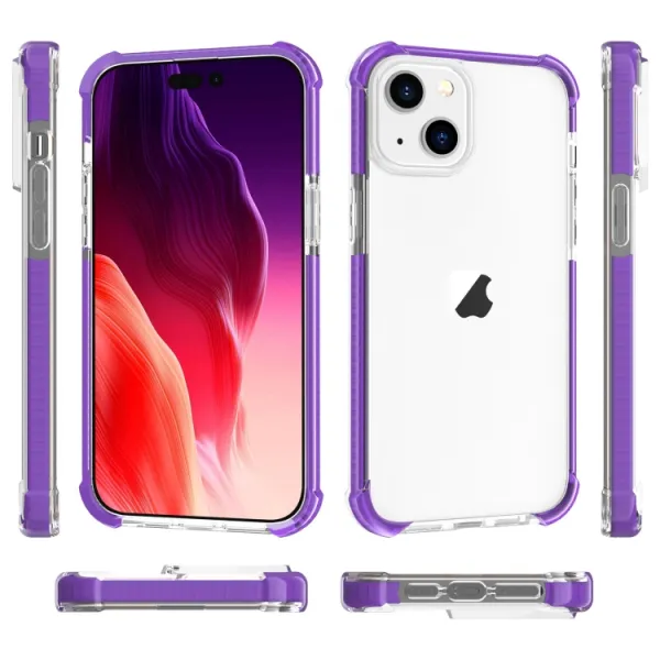 SPRING Ochranný kryt pre Apple iPhone 15 fialový