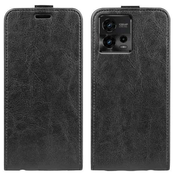 Vyklápacie puzdro Motorola Moto G72 čierne