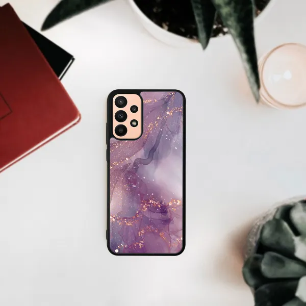 MY ART Ochranný obal Samsung Galaxy A13 PURPLE (148)