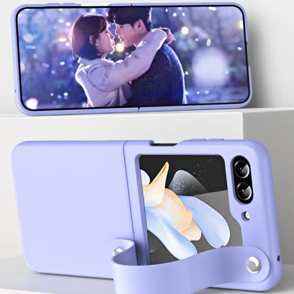 SWIFT Ochranný obal s držiakom Samsung Galaxy Z Flip5 5G čierny