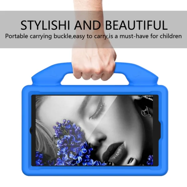 KIDDO Detský obal pre Huawei MediaPad M5 8.4" modrý