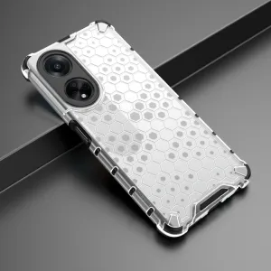 HONEYCOMB Ochranný kryt Oppo A98 5G biely