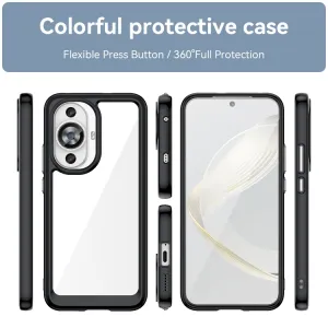 CRYSTAL Ochranný kryt pre Huawei nova 11 čierny