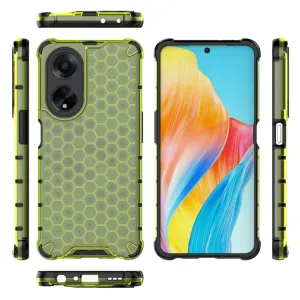 HONEYCOMB Ochranný kryt Oppo A98 5G zelený