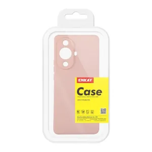 ENKAY SET Silikónový obal a 2D sklo Huawei nova 11 modrý