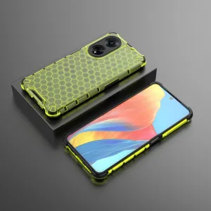 HONEYCOMB Ochranný kryt Oppo A98 5G zelený