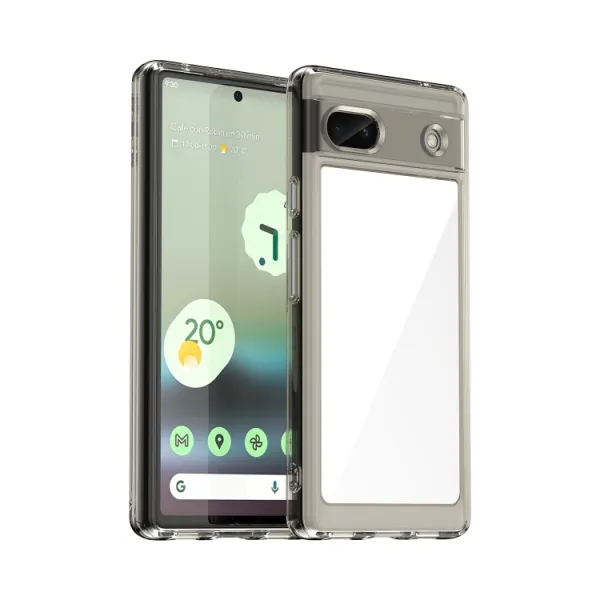 CRYSTAL Ochranný kryt pre Google Pixel 6a šedý