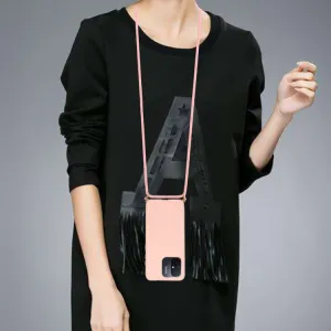 ROPE Kryt so šnúrkou Xiaomi Redmi 12C ružový