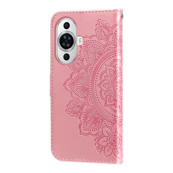 ART MANDALA Peňaženkové puzdro Huawei nova 11 ružové