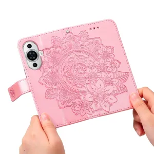 ART MANDALA Peňaženkové puzdro Huawei nova 11 ružové