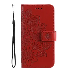 ART MANDALA Peňaženkové puzdro Huawei nova 11 červené