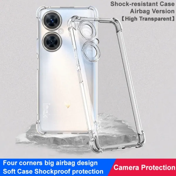 IMAK Ochranný silikónový kryt Huawei nova 11i priehľadný