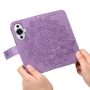 ART MANDALA Peňaženkové puzdro Huawei nova 11 fialové