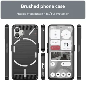 FLEXI TPU Kryt pre Nothing Phone 2 čierny
