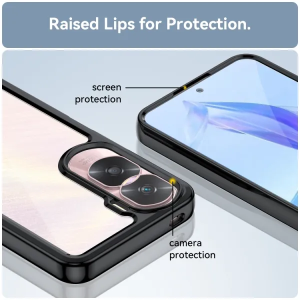 CRYSTAL Ochranný kryt pre Nothing Phone 2 čierny