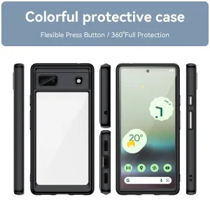 CRYSTAL Ochranný kryt pre Google Pixel 6a čierny