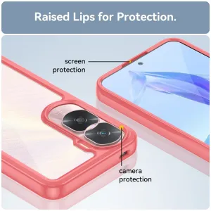 CRYSTAL Ochranný kryt pre Nothing Phone 2 červený