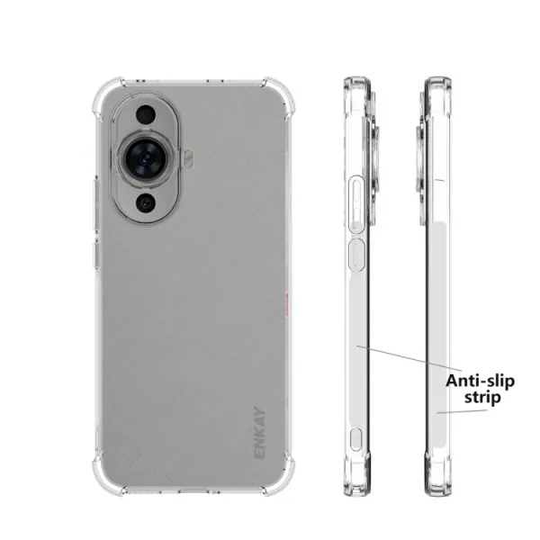 ENKAY AIRBAG Extra odolný kryt Huawei nova 11 priehľadný