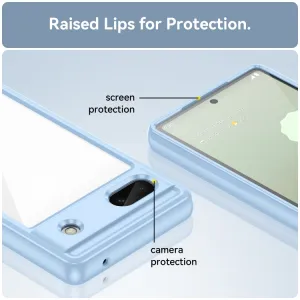 CRYSTAL Ochranný kryt pre Google Pixel 6a modrý