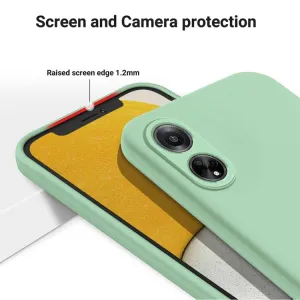 RUBBER Ochranný kryt pre Oppo A98 5G zelený