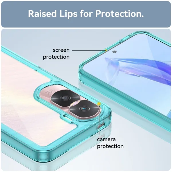 CRYSTAL Ochranný kryt pre Nothing Phone 2 tyrkysový
