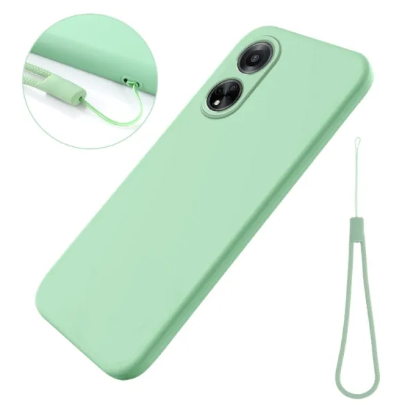 RUBBER Ochranný kryt pre Oppo A98 5G zelený