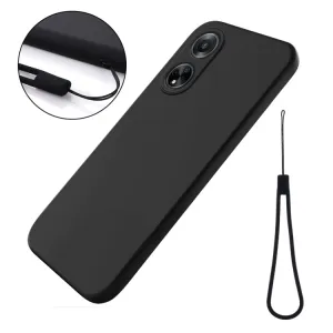 RUBBER Ochranný kryt pre Oppo A98 5G čierny