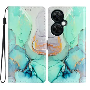 ART Peňaženkový kryt pre OnePlus Nord CE 3 Lite 5G GREEN MARBLE