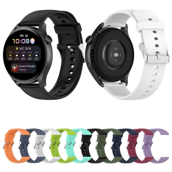 SILICONE Remienok pre Huawei Watch 4 / Watch 4 Pro modrý