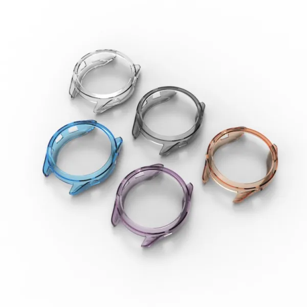 TPU HALF COVER Obal pre Garmin Forerunner 965 priehľadný