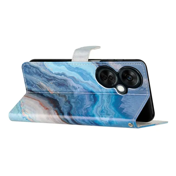 ART Peňaženkový kryt pre OnePlus Nord CE 3 Lite 5G BLUE MARBLE