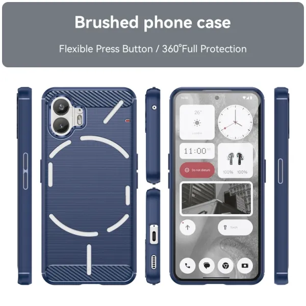 FLEXI TPU Kryt pre Nothing Phone 2 modrý