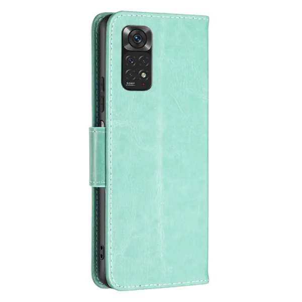 ART Peňaženkový kryt Xiaomi Redmi Note 12S BUTTERFLIES zelený