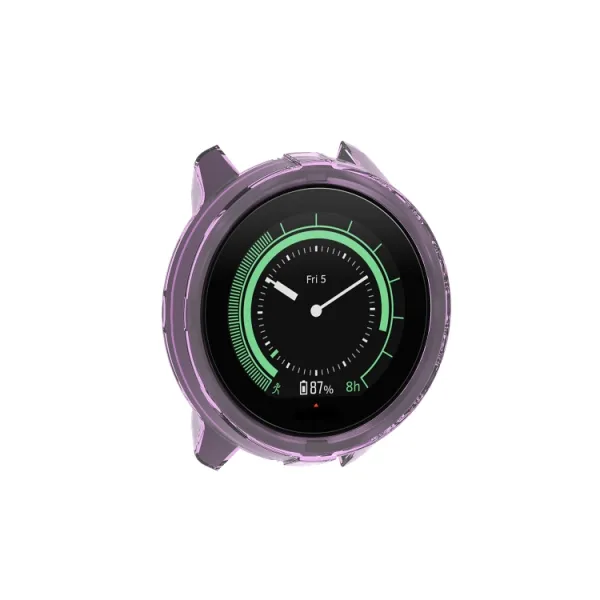 TPU HALF COVER Obal pre Suunto 9 fialový