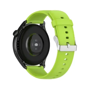 SILICONE Remienok pre Huawei Watch 4 / Watch 4 Pro svetlozelený