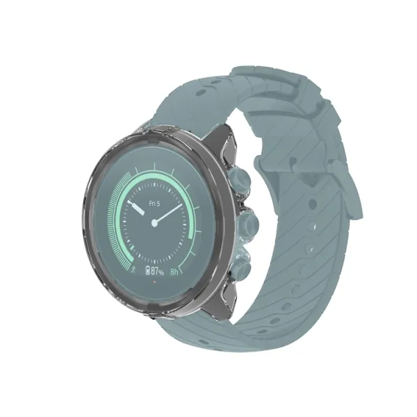 TPU HALF COVER Obal pre Suunto 9 priehľadný