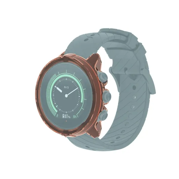 TPU HALF COVER Obal pre Suunto 9 oranžový