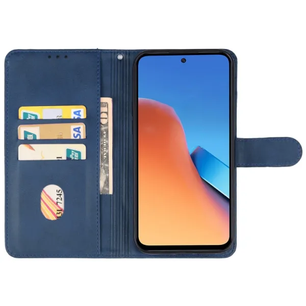 SMOOTH Peňaženkové puzdro pre Xiaomi Redmi 12 modré