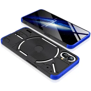 360° Ochranný kryt Nothing Phone 1 čierny-modrý