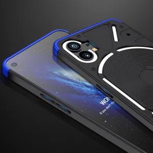 360° Ochranný kryt Nothing Phone 1 čierny-modrý