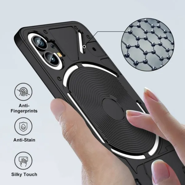 360° Ochranný kryt Nothing Phone 1 čierny