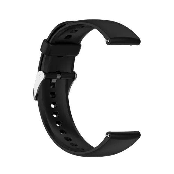 SILICONE Remienok pre Huawei Watch 4 / Watch 4 Pro čierny