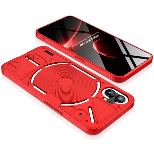 360° Ochranný kryt Nothing Phone 1 červený