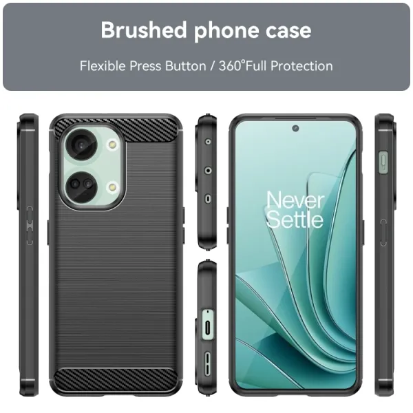 FLEXI TPU Kryt pre OnePlus Nord 3 5G čierny