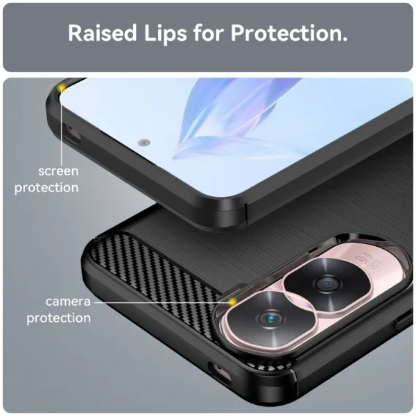 FLEXI TPU Kryt pre Honor 90 5G čierny